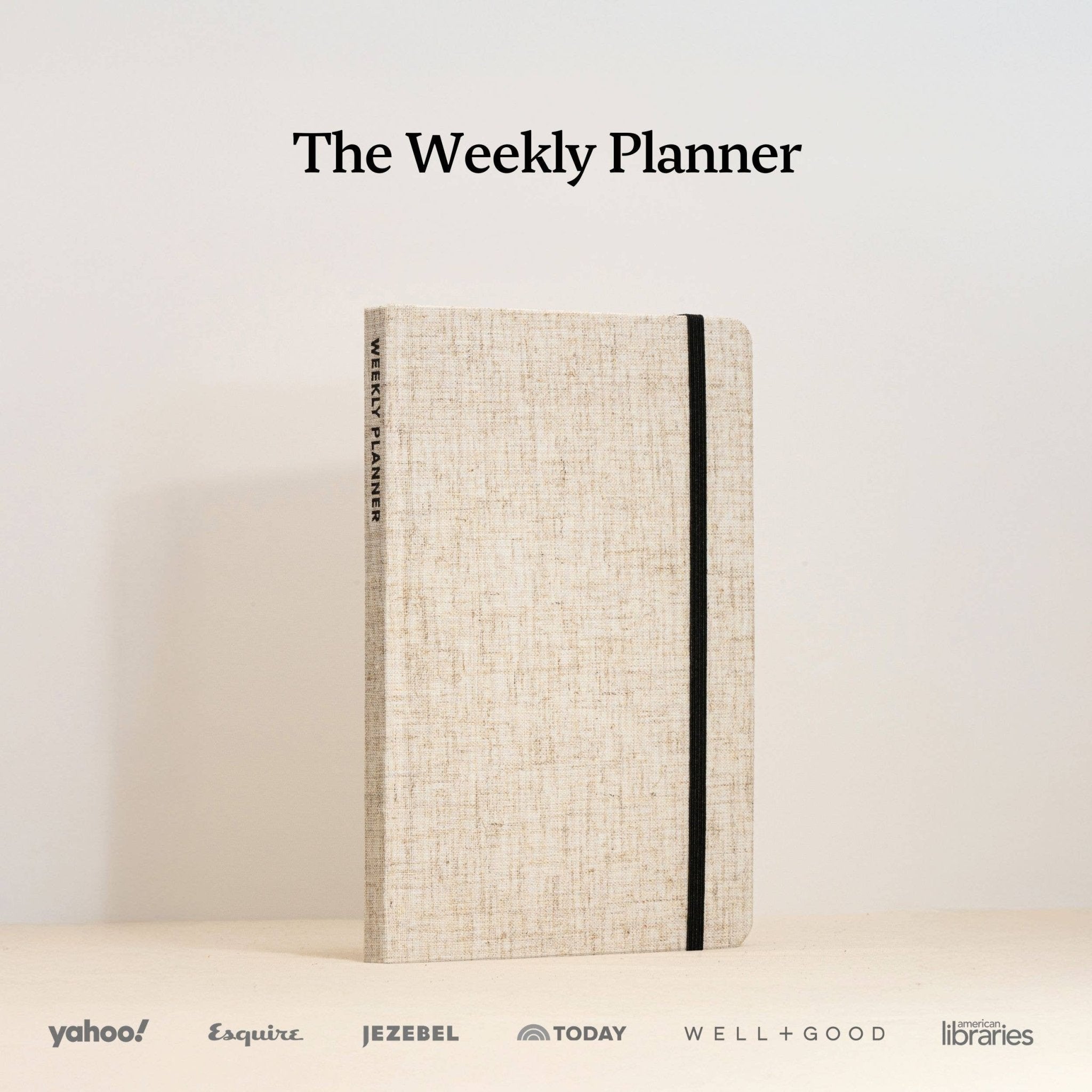 Weekly Planner Undated - Hardcover (Full Year) - Dear John