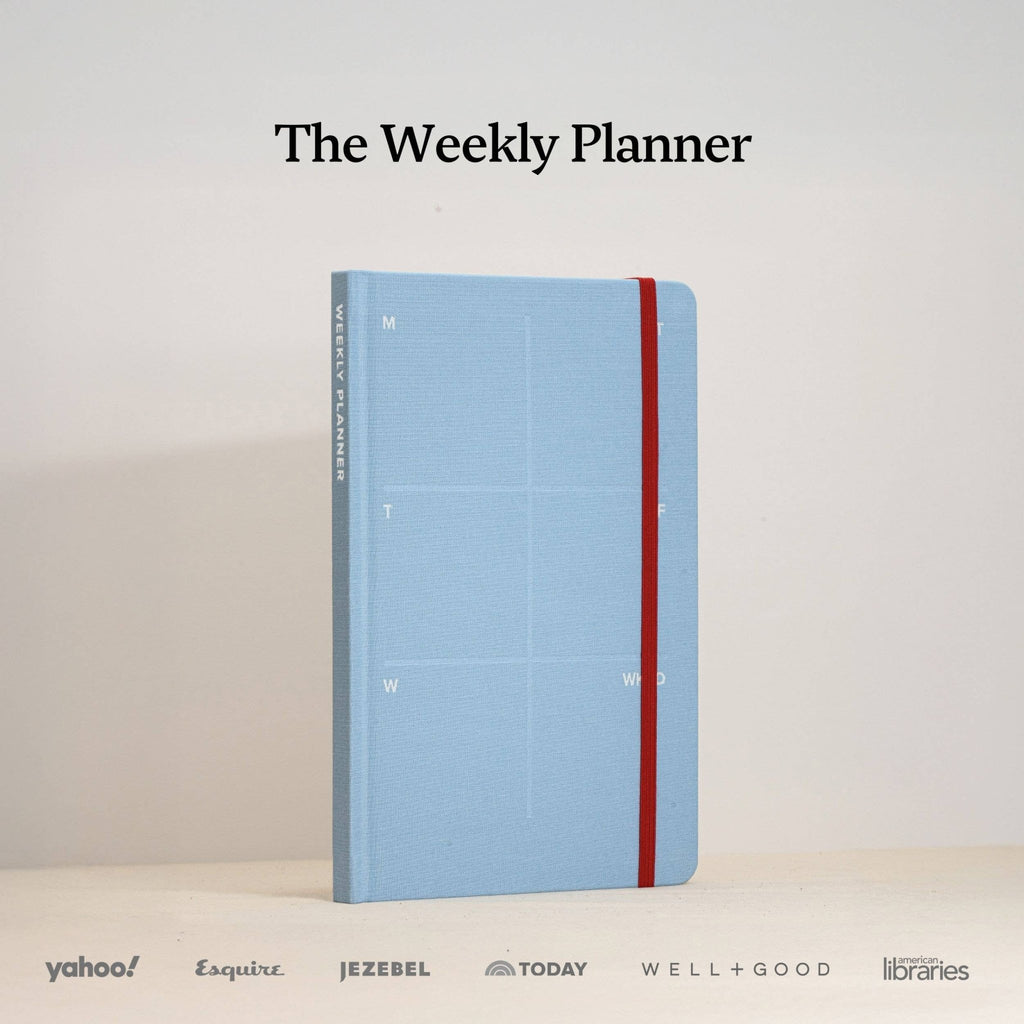 Weekly Planner Undated - Hardcover (Full Year) - Dear John