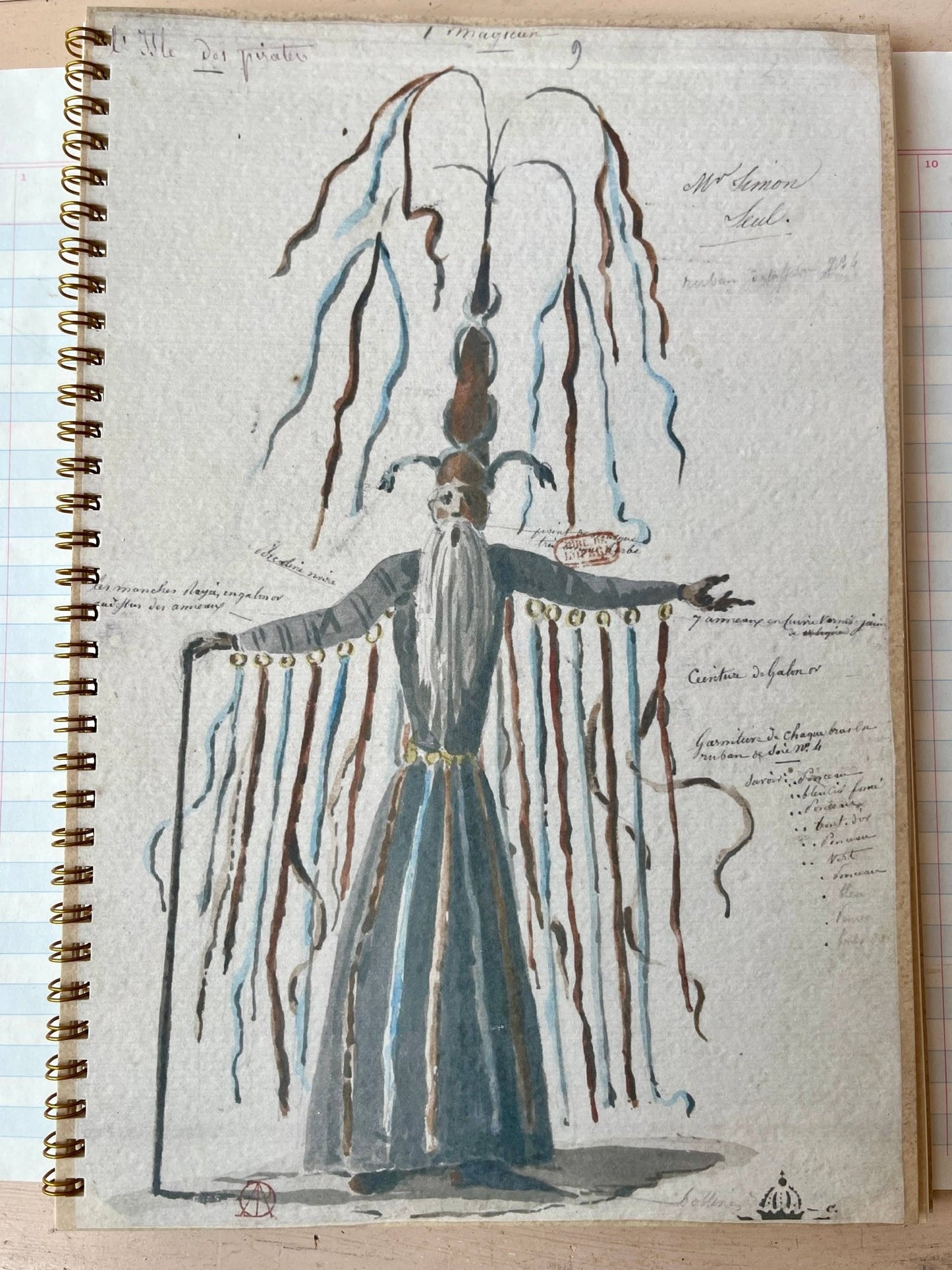 Wizards and Wishes Notebooks - Dear John