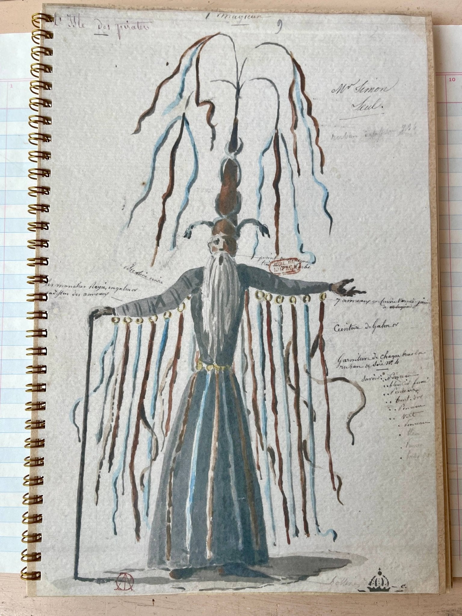 Wizards and Wishes Notebooks - Dear John