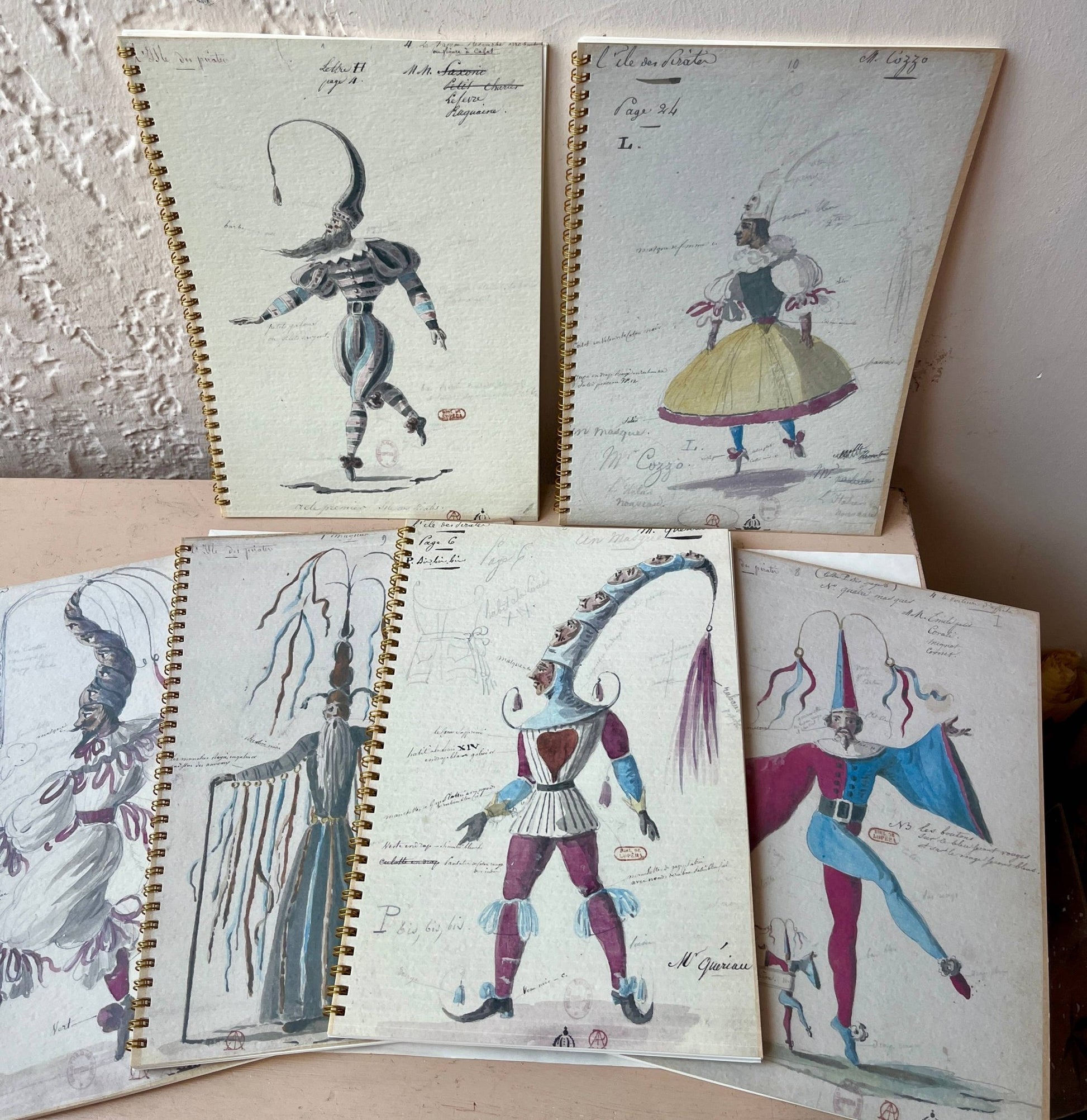 Wizards and Wishes Notebooks - Dear John