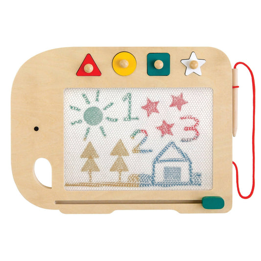 Wooden Elephant Magic Drawing Board - Dear John