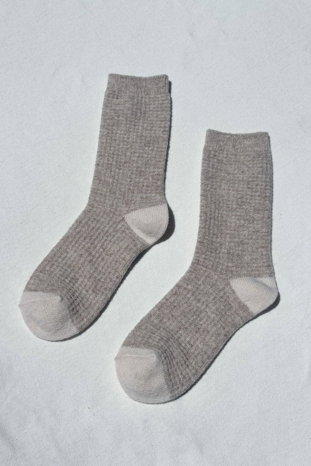 Wool Waffled Socks - Dear John