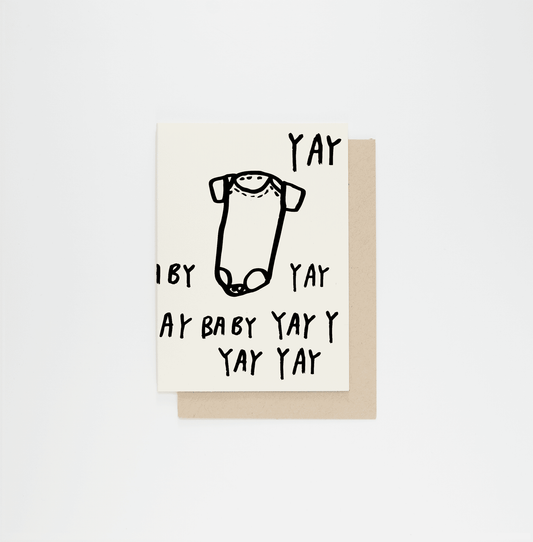 Yay Baby Card - Dear John