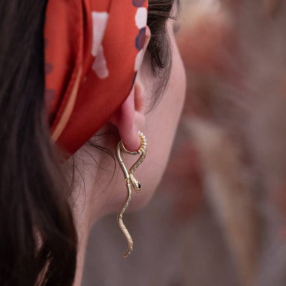 Year of the Snake Earrings - Dear John