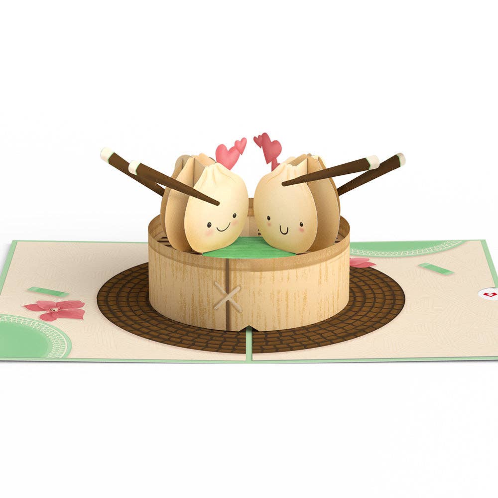 You're All That and Dim Sum 5x7" Pop - Up Card - Dear John