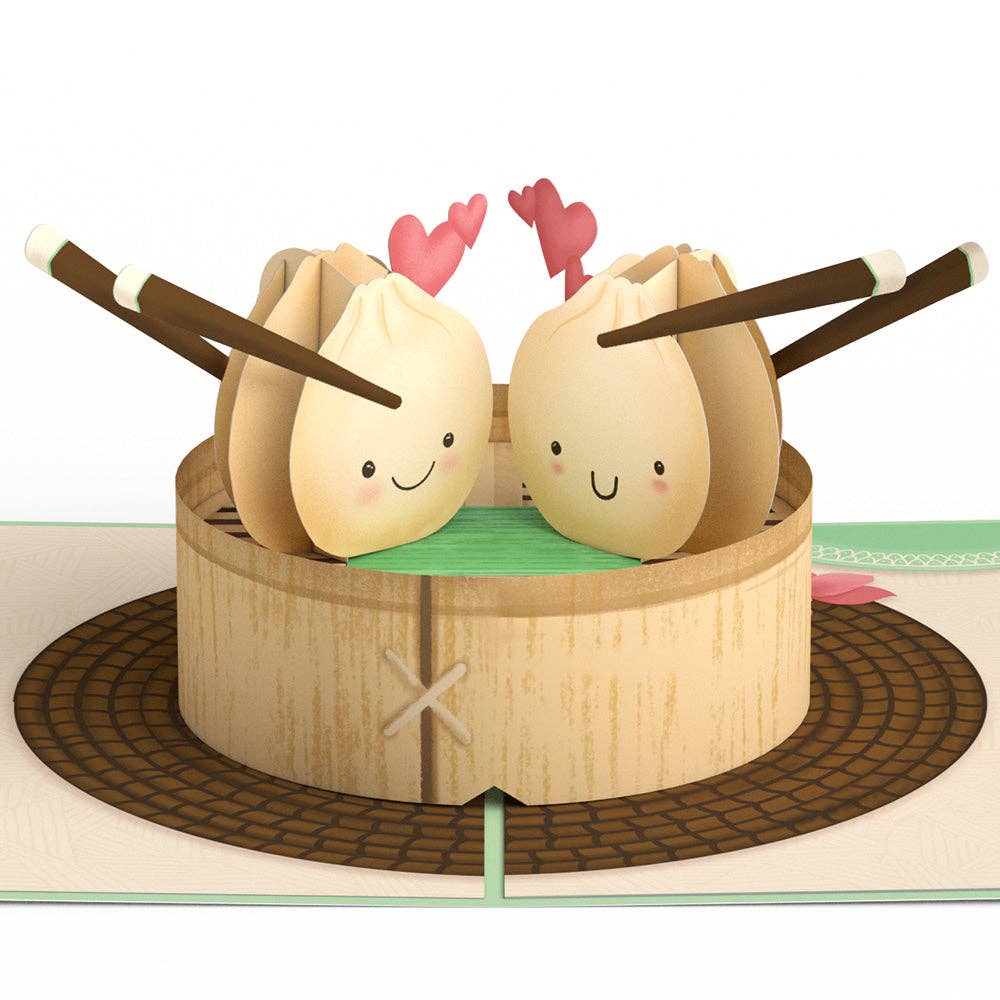 You're All That and Dim Sum 5x7" Pop - Up Card - Dear John