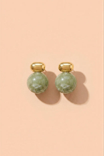 Zara Studs - 18K Gold Plated - Dear John