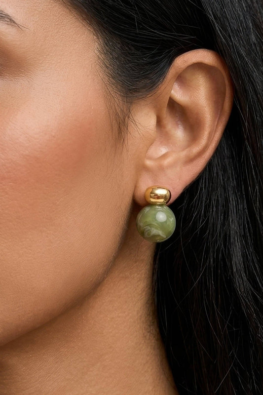 Zara Studs - 18K Gold Plated - Dear John