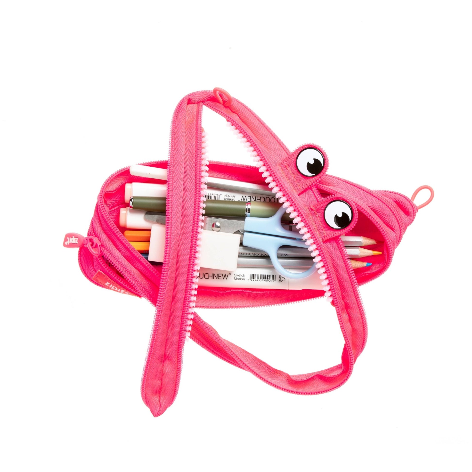ZIPIT - ZIPIT Neon Monster Pouches, 12 Pack - Dear John