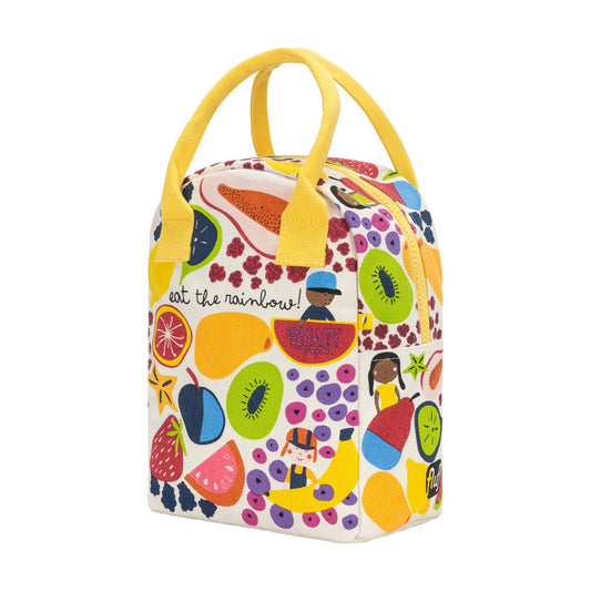 Zipper Lunch Bag - Eat the Rainbow - Dear John