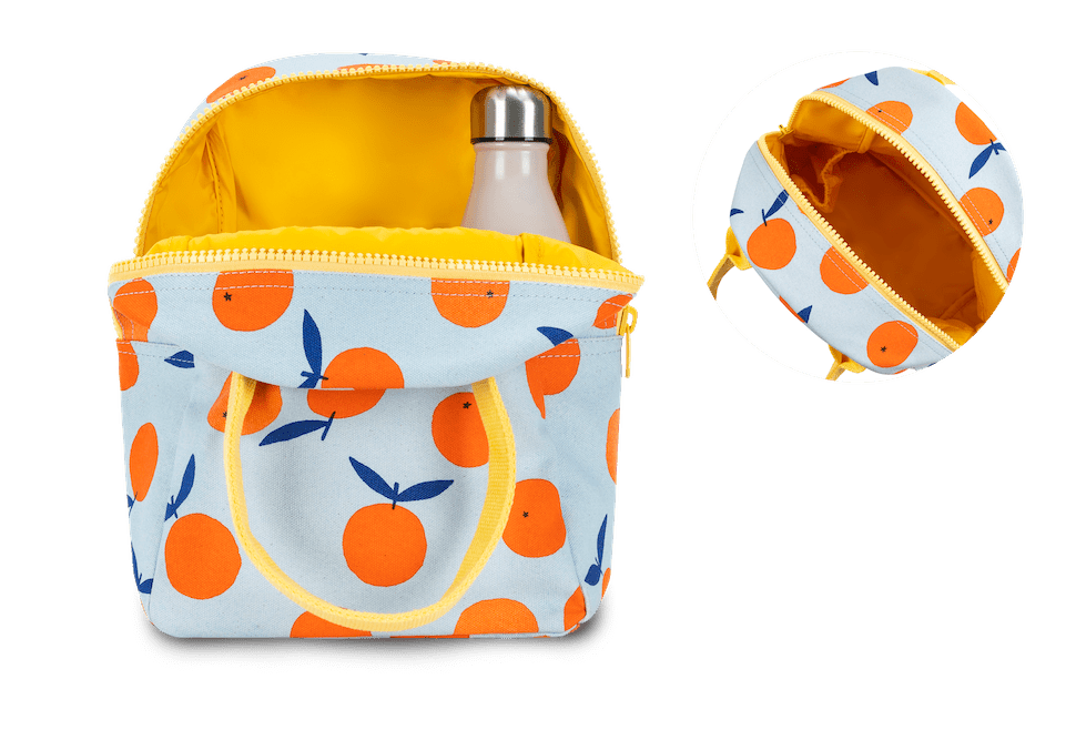 Zipper Lunch Bag - Oranges - Dear John