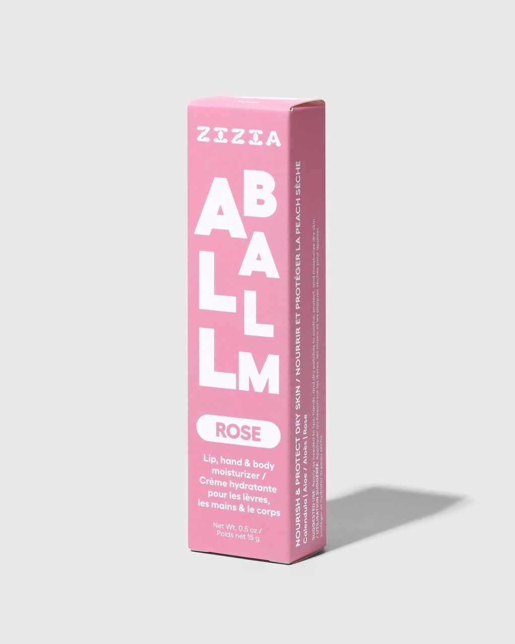 Zizia All Balm Tube - Rose Hand & Lip Balm - Dear John