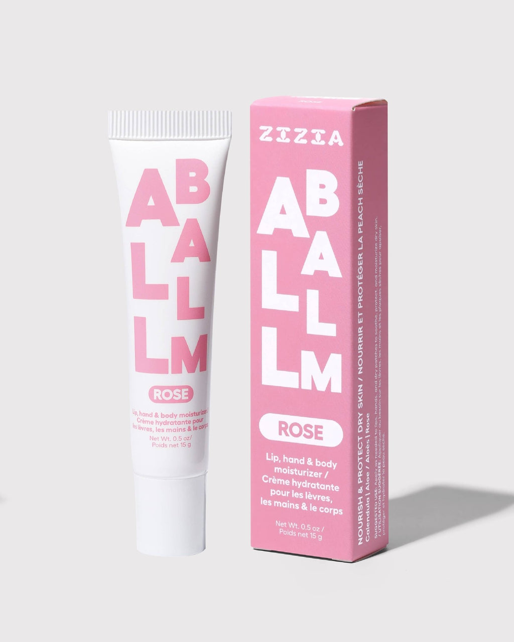 Zizia All Balm Tube - Rose Hand & Lip Balm - Dear John