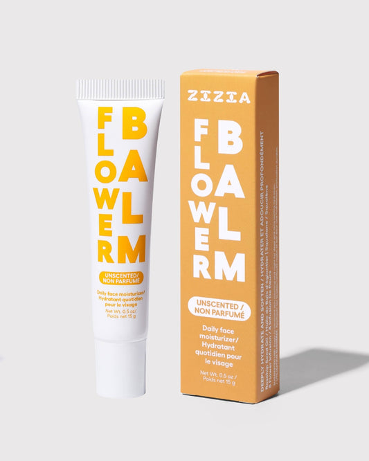 Zizia Flower Balm Tube - Fragrance Free Daily Face Moisturizer - Dear John