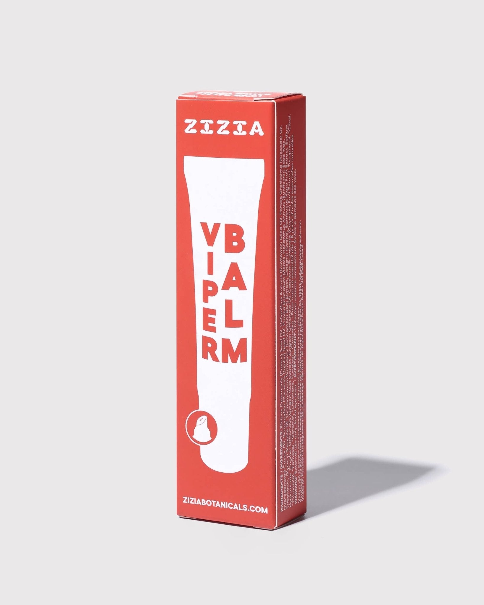Zizia Viper Lip Balm Tube - Ginger Lip Plumping Moisturizer - Dear John